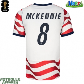 Förenta stater Weston McKennie #8 Hemmatröja VM 2026 Kortärmad